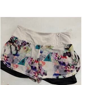 Calia colorful shorts floral feminine workout activewear sz S